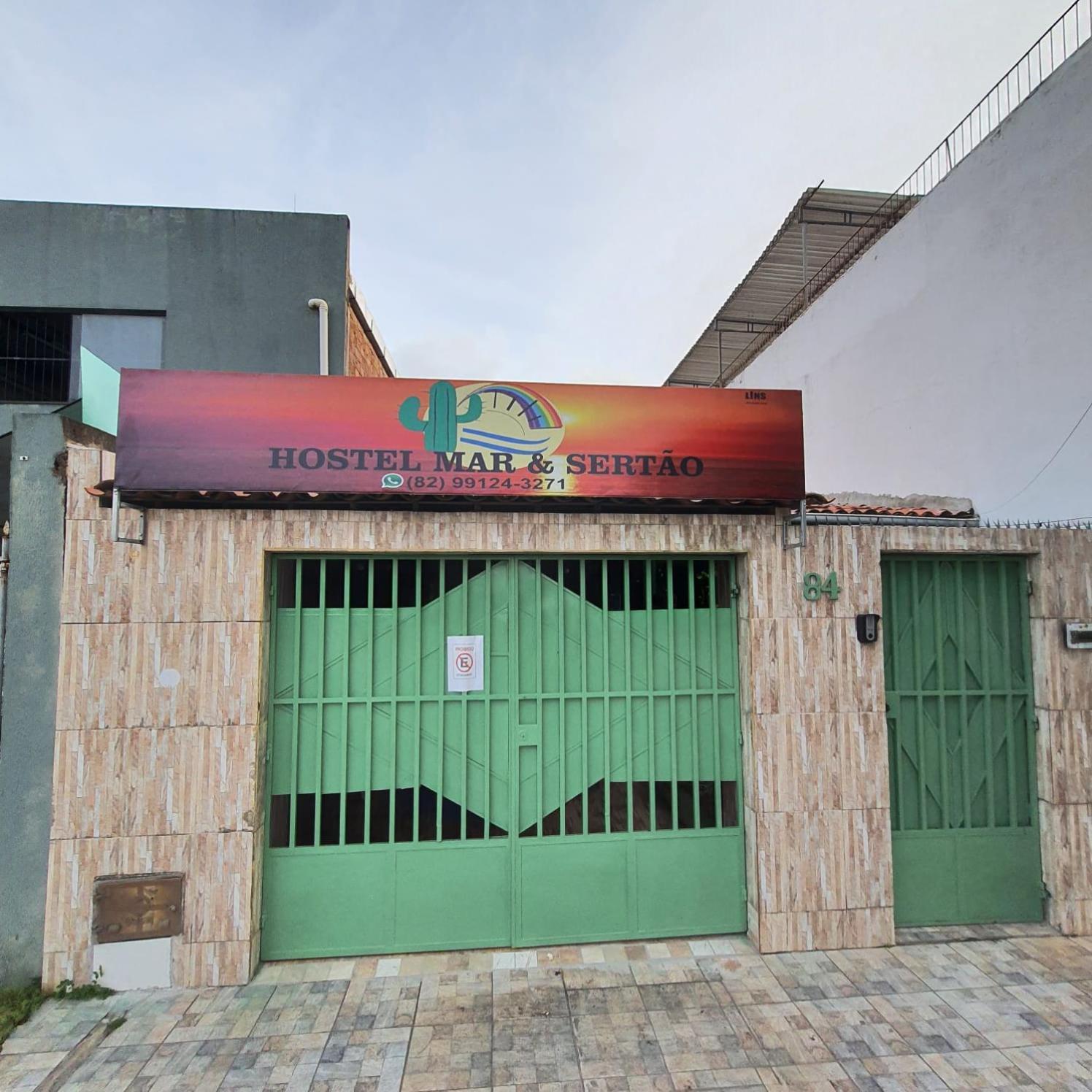 Pousada Hostel Mar E Sertao Maceio  Ngoại thất bức ảnh